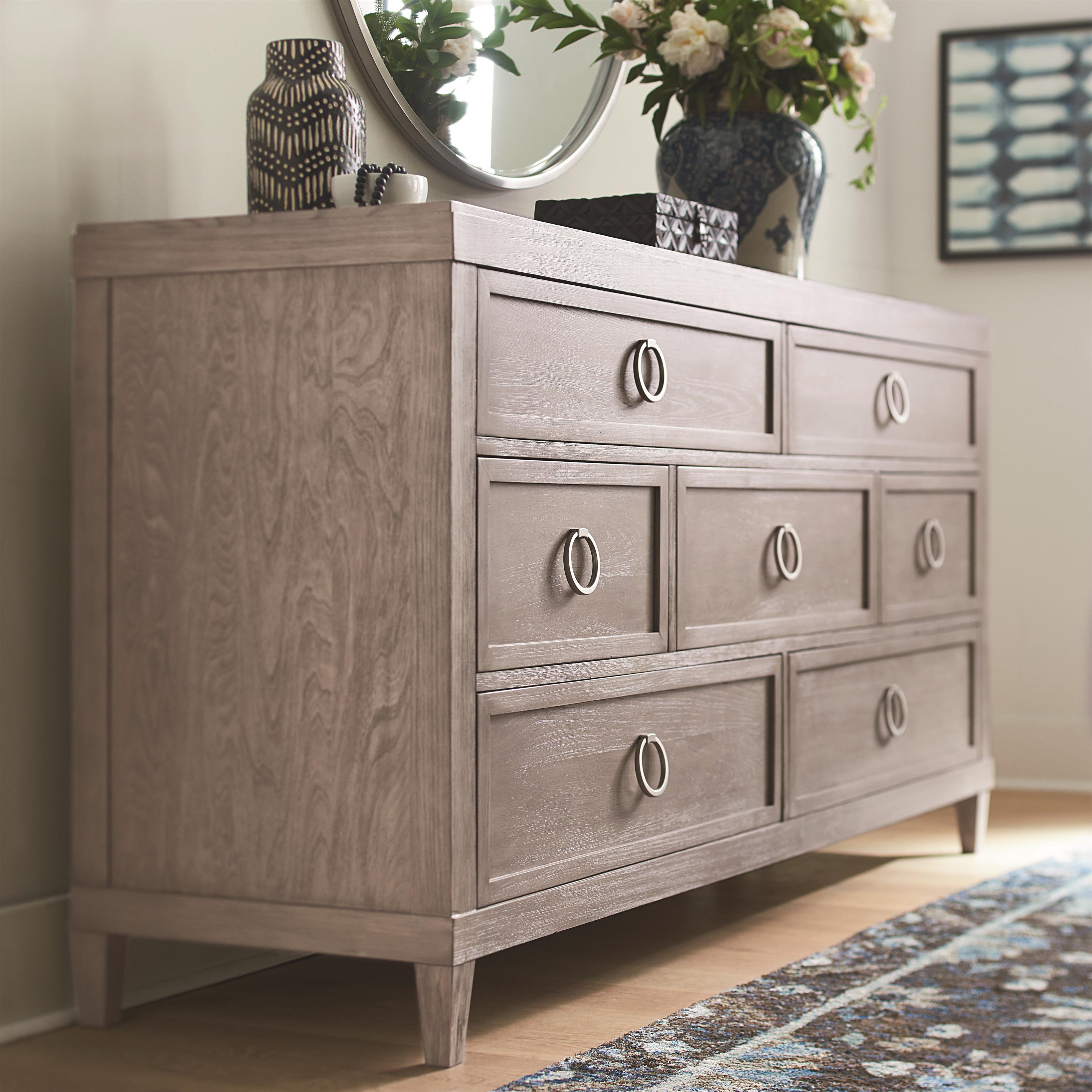 Bassett Ventura Dresser Malouf Furniture Co. Dressers